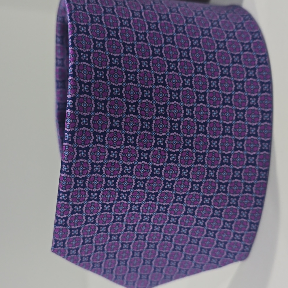 NWT ✅ Stefano Ricci Luxury Handmade Silk Tie Purple / Blue ~ CXRS-57501